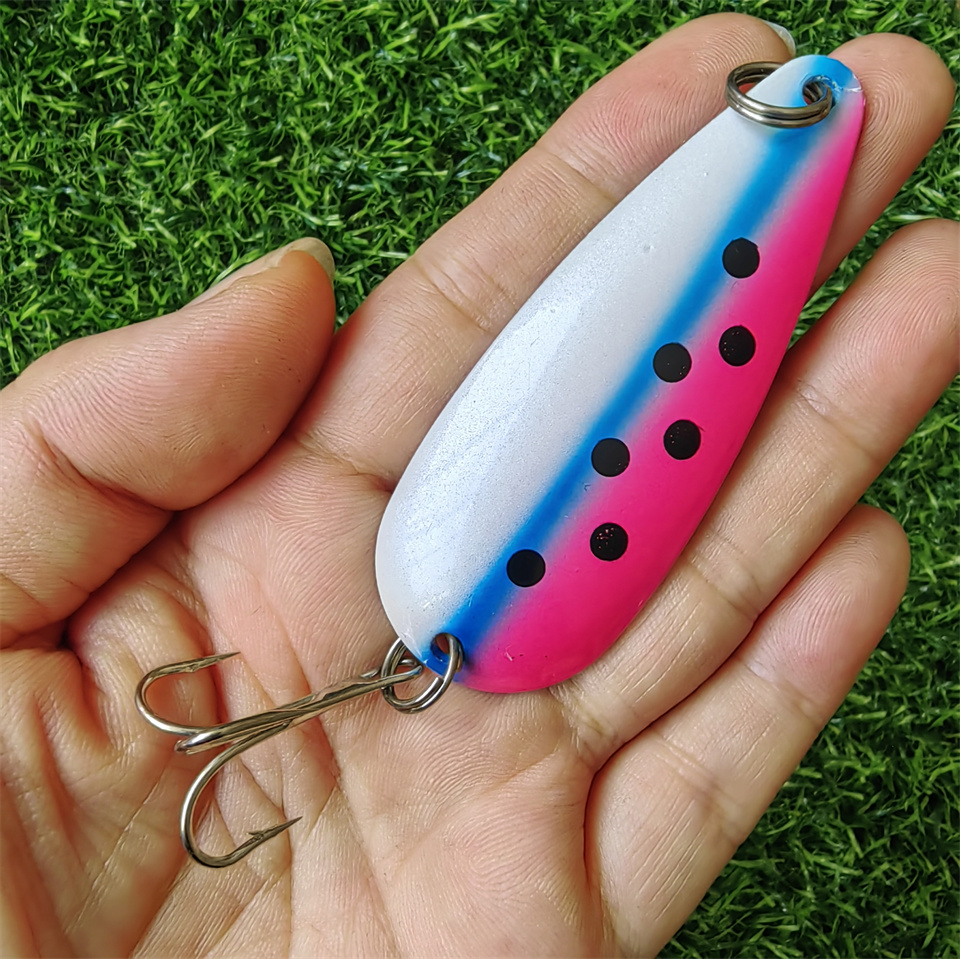 Fishing Hook Treble - 1PCS Spinner Spoon Lure 27G 19G