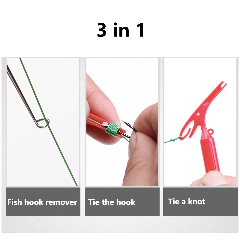 1pc 3 in 1 Extractor Fishing U - Fishing Hook Sharpener review and price