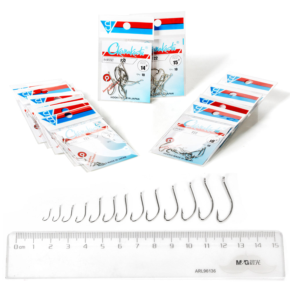 Ckamakastu F22 White Saltwater - Fishing Hook Offset review and price