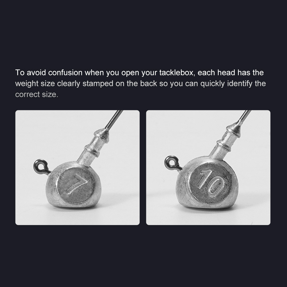 Noeby Jig Head 7g 10g 1/0 2/0  - Fishing Hook Offset review and price