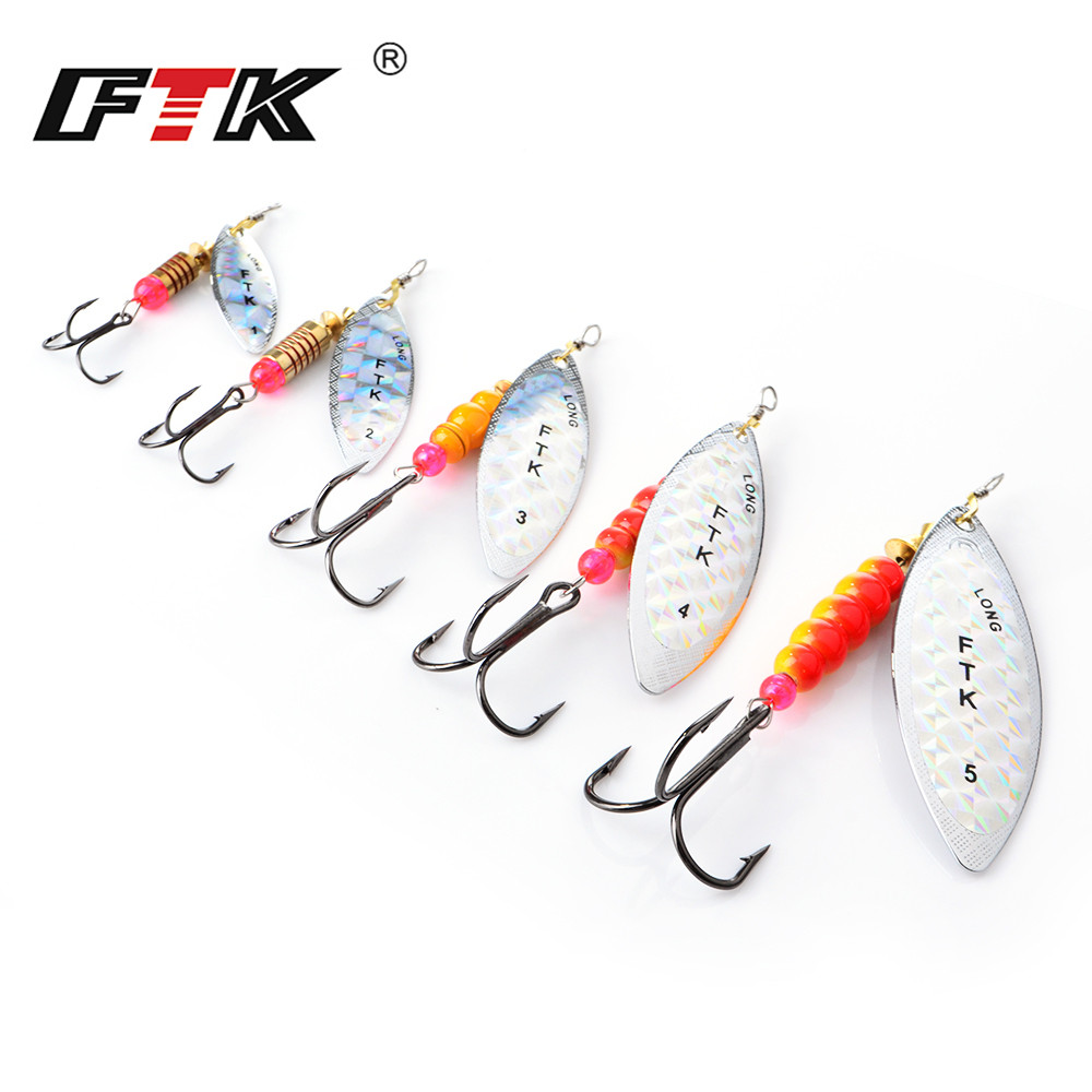 FTK Spinner Bait 4G/7G/12G/18G - Fishing Hook Treble review and price