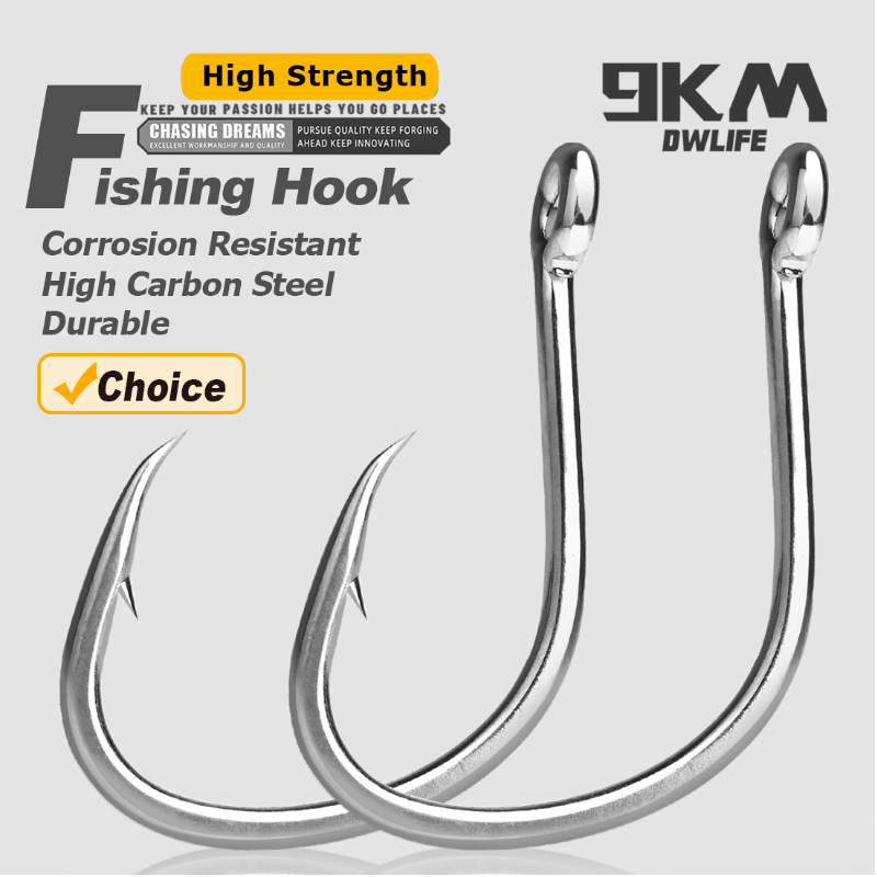 9KM Fishing Hooks Saltwater Li - Fishing Hook Barbless review and price