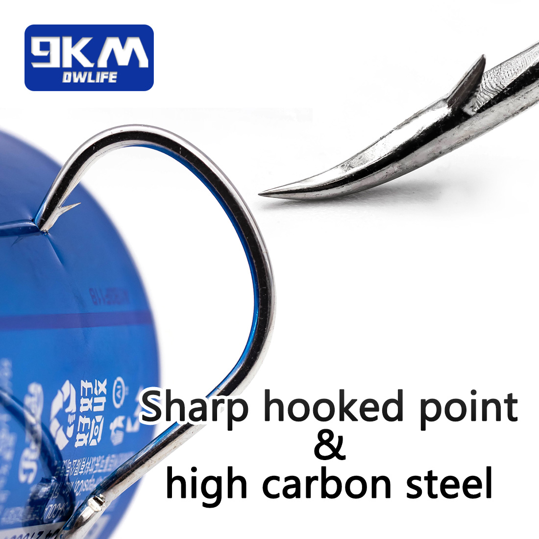 9KM Fishing Hooks Saltwater Li - Fishing Hook Barbless review and price