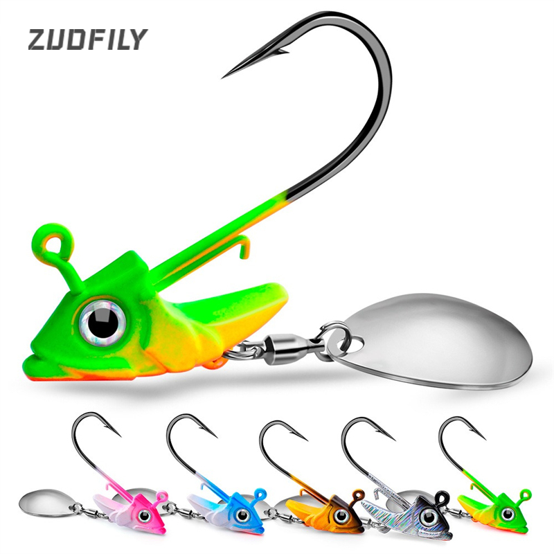 7g 10g 15g Lead Head Jig Hook  - Fishing Hook Circle review and price